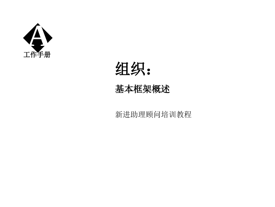 组织-功能领域培训系列之一.ppt_第2页