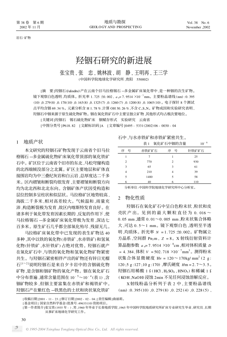 羟铟石研究的新进展.pdf_第1页