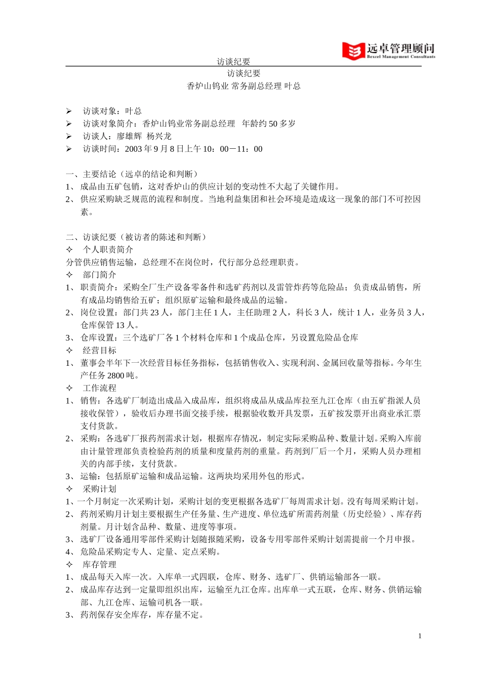 香炉山钨业 常务副总经理 叶总.doc_第1页