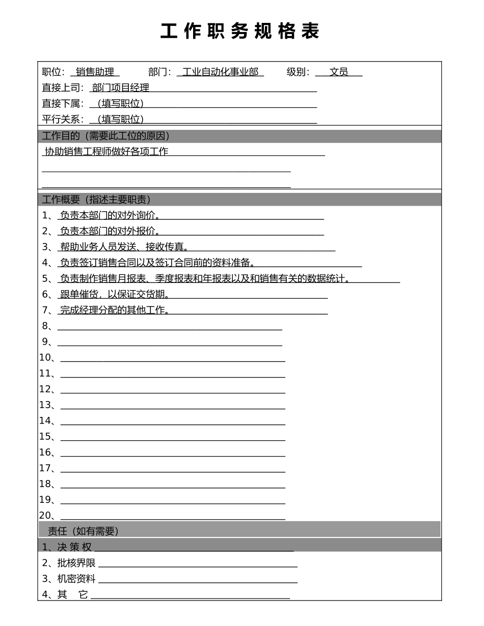 销售助理.DOC_第1页