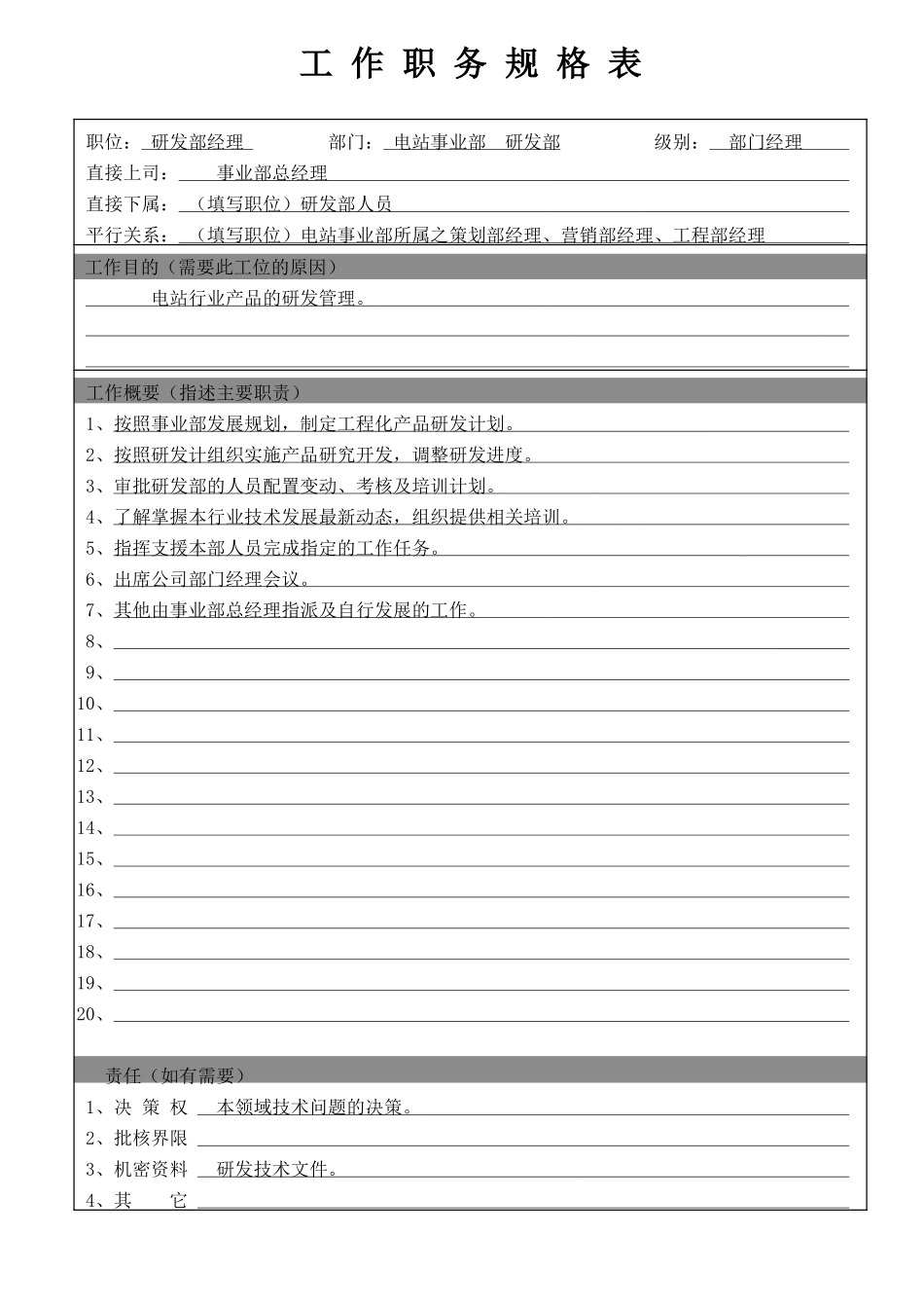 研发部经理（GL）.DOC_第1页