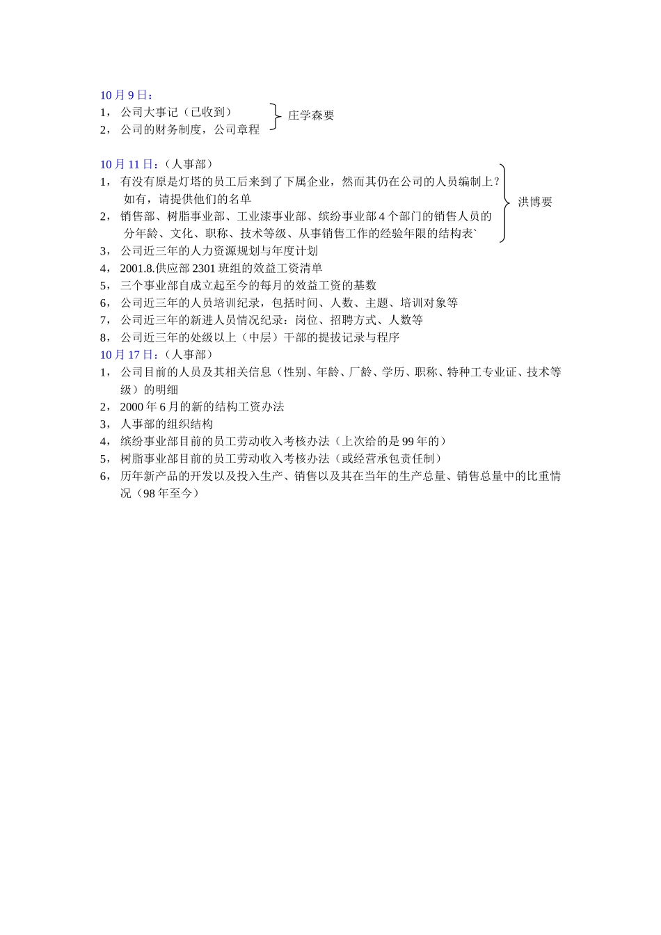 xuj-10月向灯塔索要的资料清单.doc_第1页