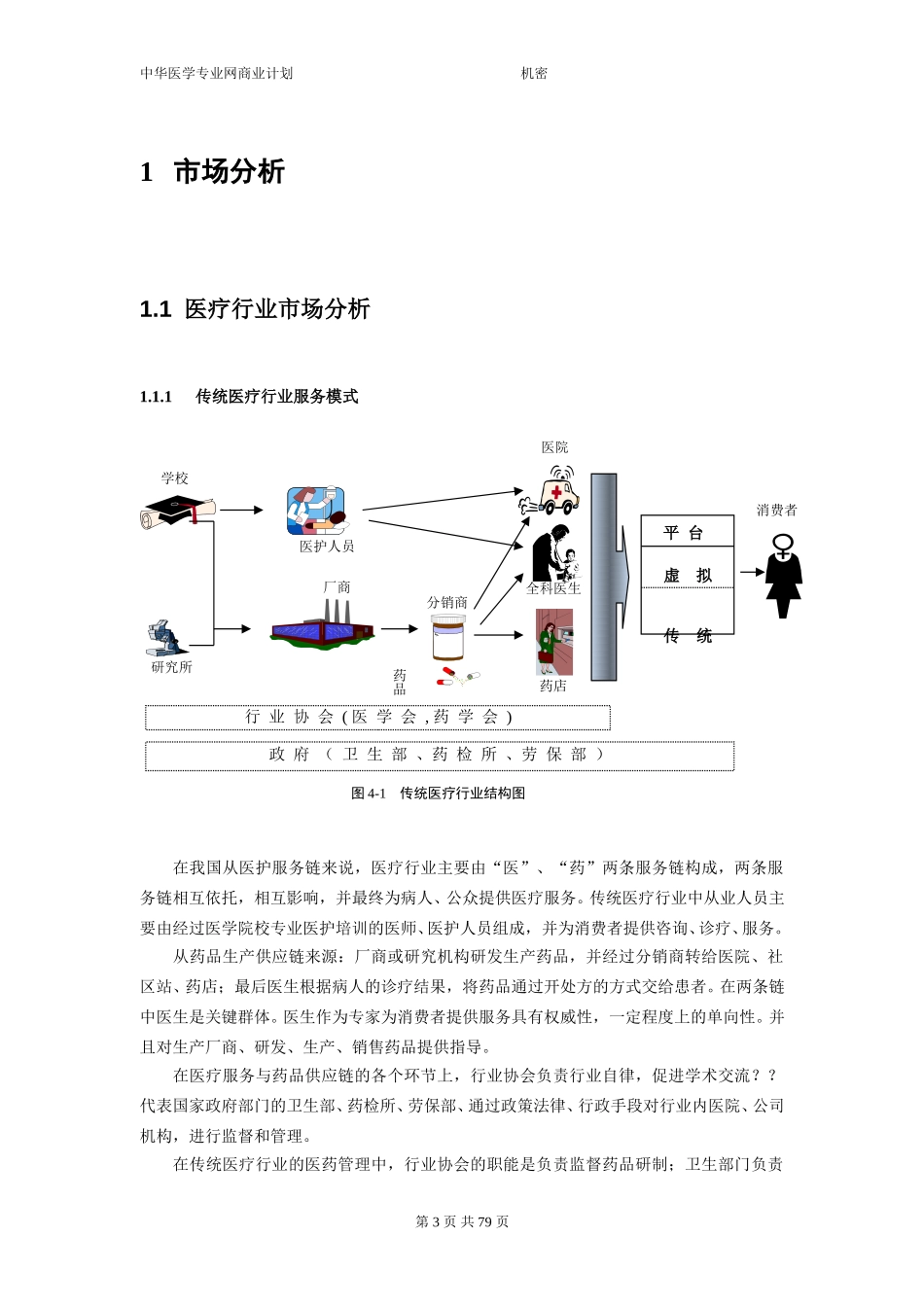 医学网商业计划书（市场分析部分）.doc_第3页