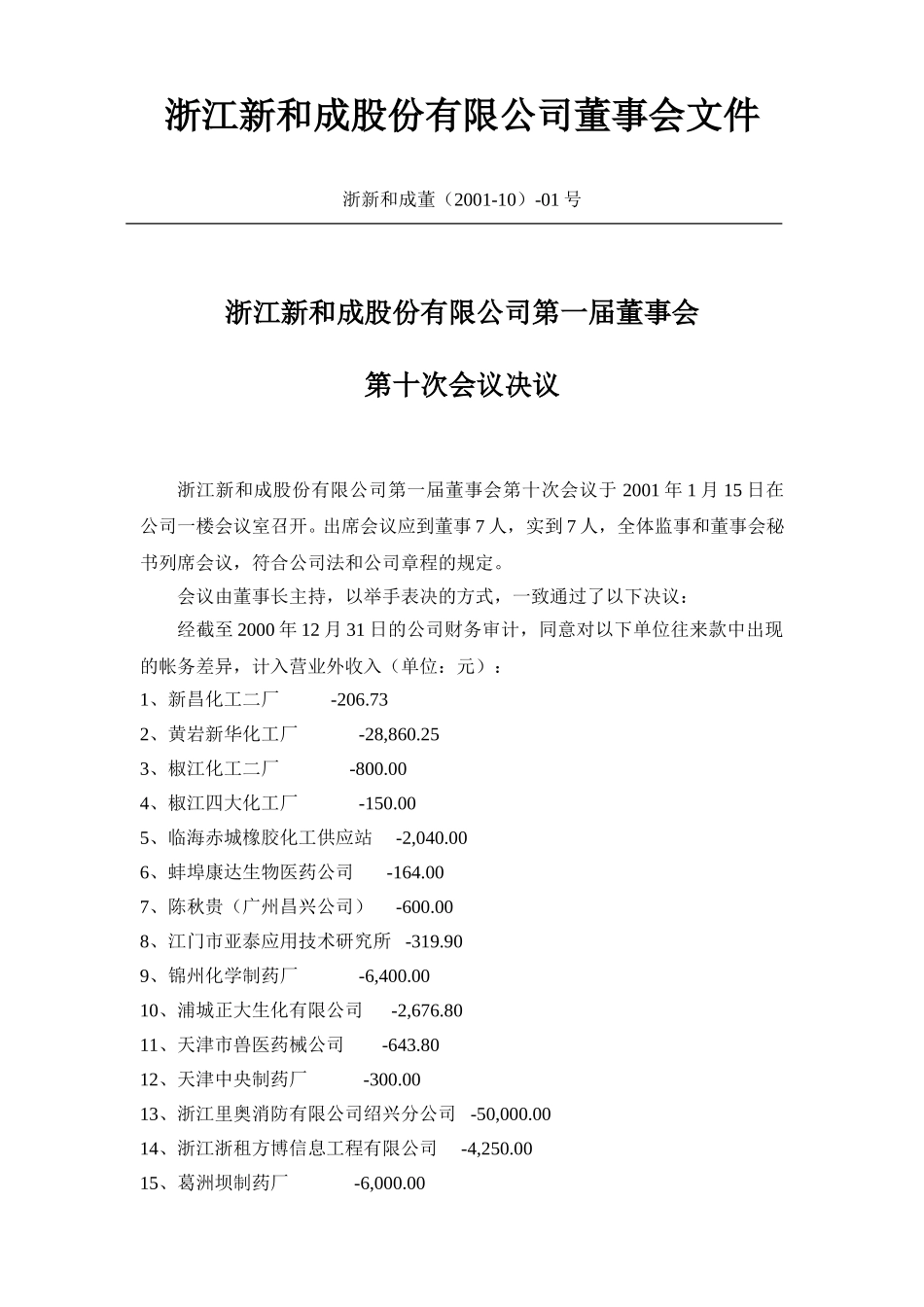 新和成十次董事会文件（财务补充5-30）.doc_第1页
