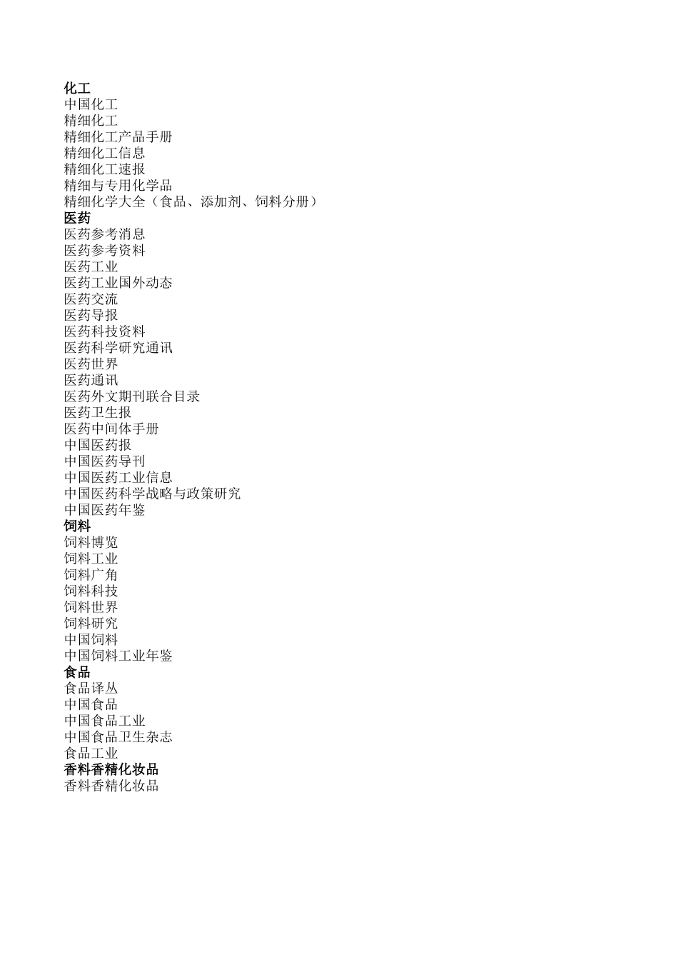 行业书籍与期刊.xls_第1页