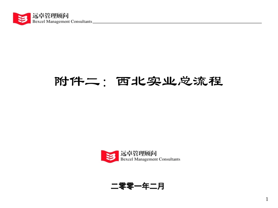 附件二：西北实业总流程.ppt_第1页