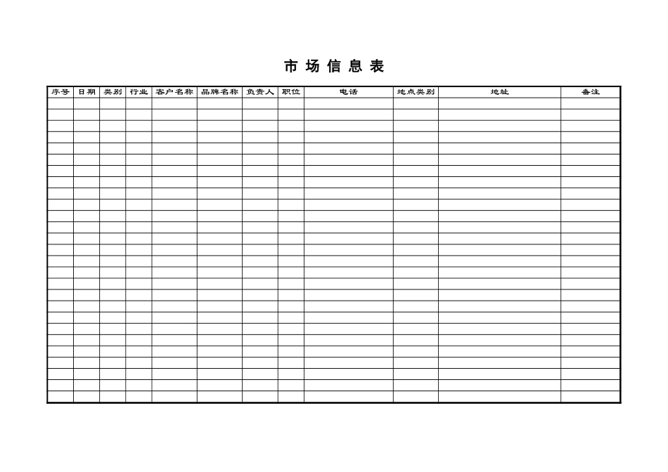 市场信息表.xls_第1页
