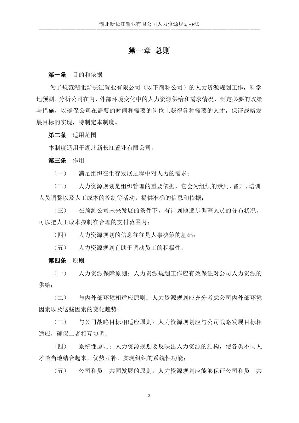 湖北新长江人资源规划制度.doc_第3页