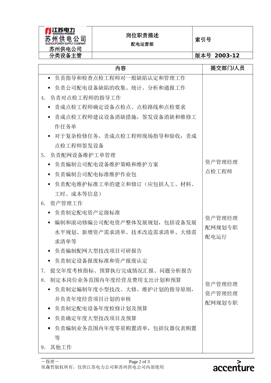 DE_岗位职责_配电运营部分类设备主管.doc_第2页