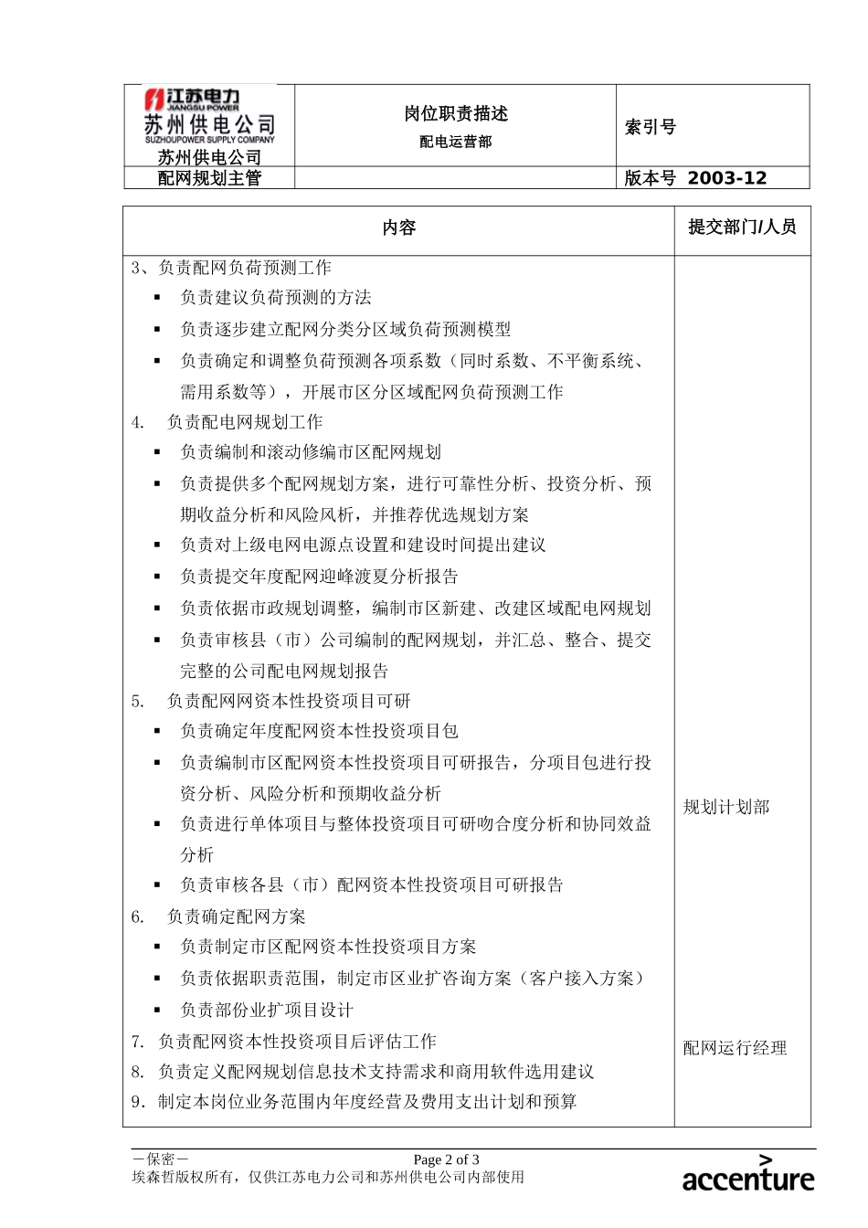 DE_岗位职责_配电运营部配网规划主管.doc_第2页