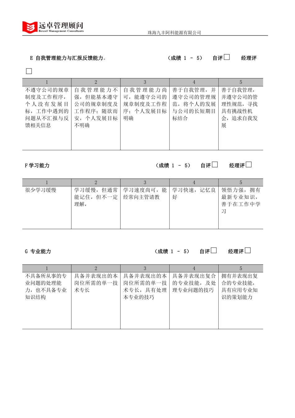 个人能力综合评估表.doc_第3页
