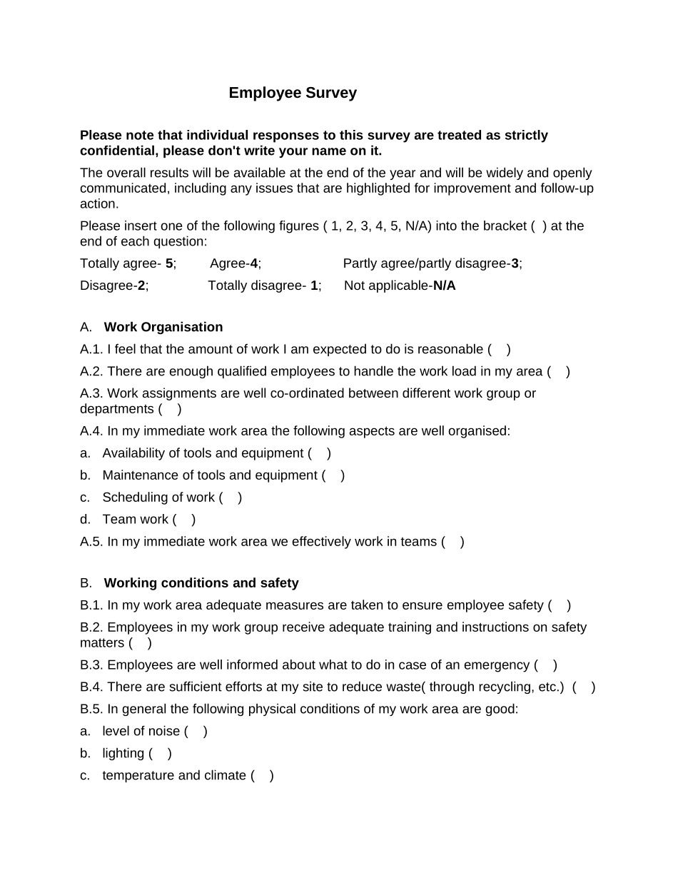 Staff satisfaction questionnaire.doc_第1页