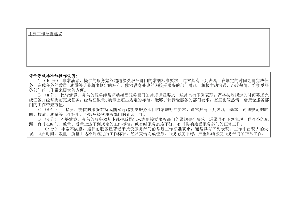 部门间满意度评估表.doc_第2页