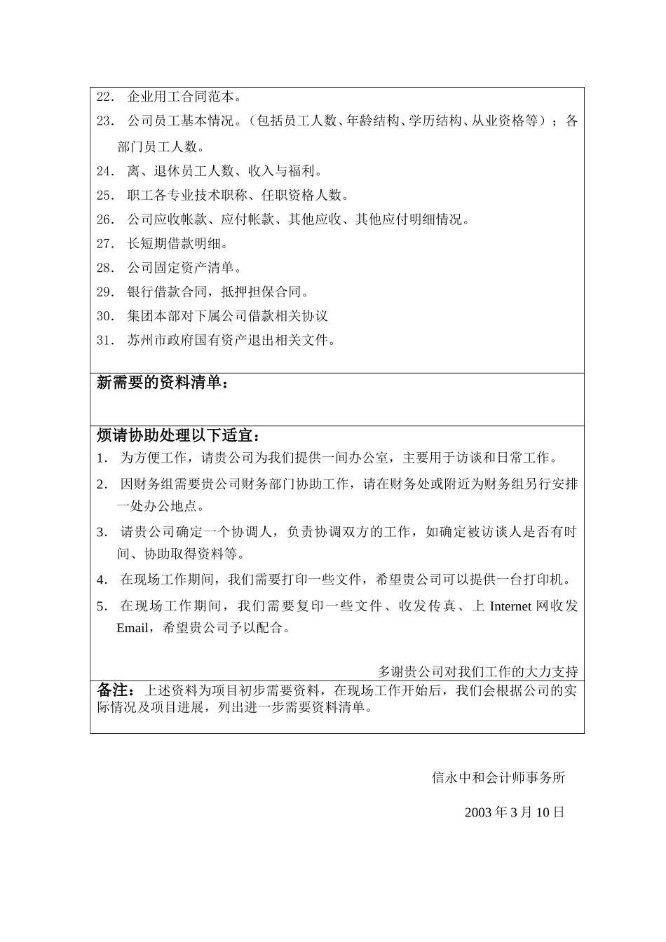客户配合事项（总部）-3月10日.doc_第2页