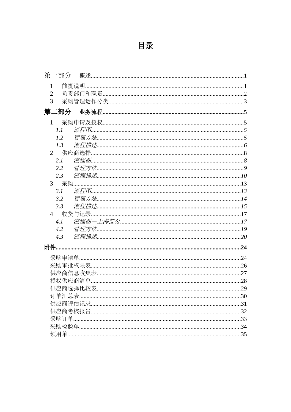 采购管理流程手册.doc_第1页