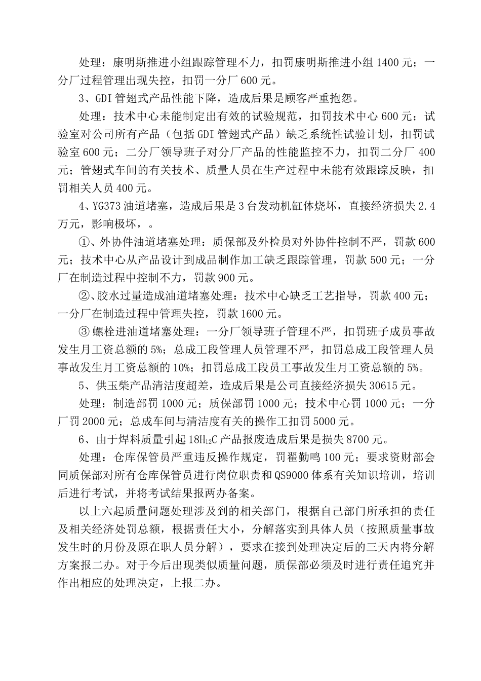 40关于对上半年六起质量问题的处理决定.doc_第2页
