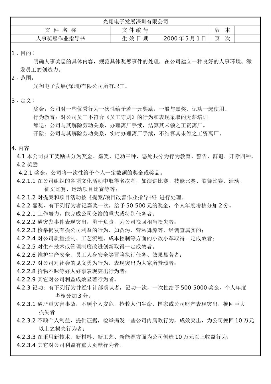 人事奖惩作业指导书.doc_第1页