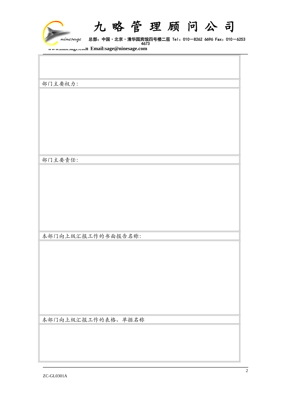 中山市人民医院部门问卷调查表1.doc_第2页