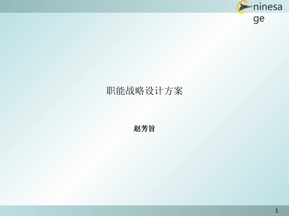 职能战略设计方案1222.ppt_第1页