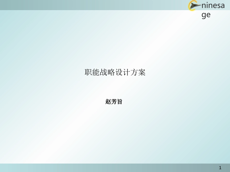 职能战略设计方案1228.ppt_第1页