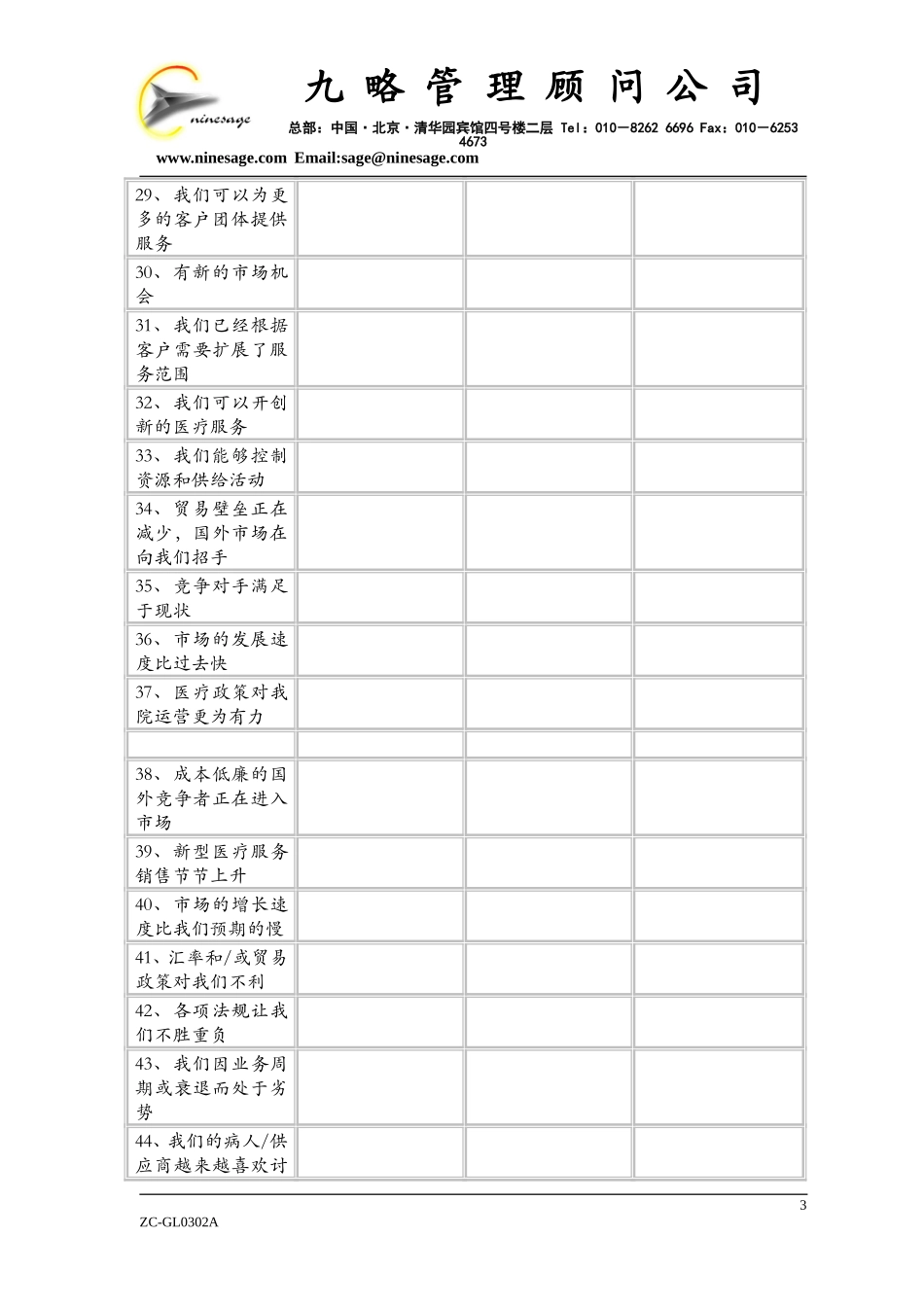 中山市人民医院主任以上领导问卷调查表wqh阅后.doc_第3页