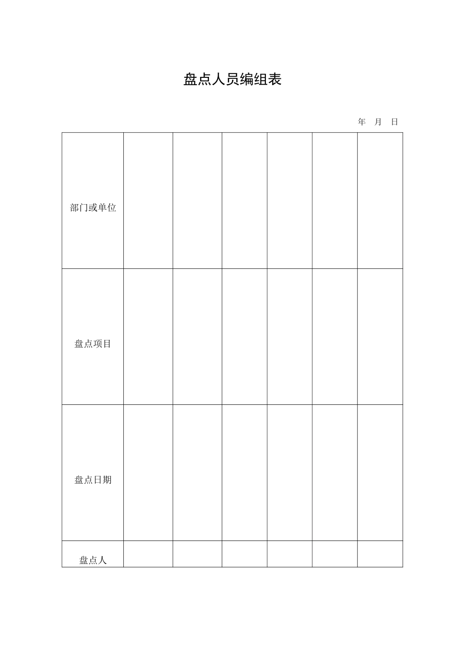财务表格.DOC_第1页