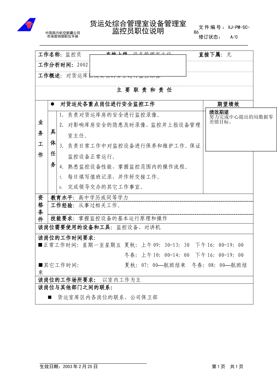 86监控员职位说明.doc_第1页