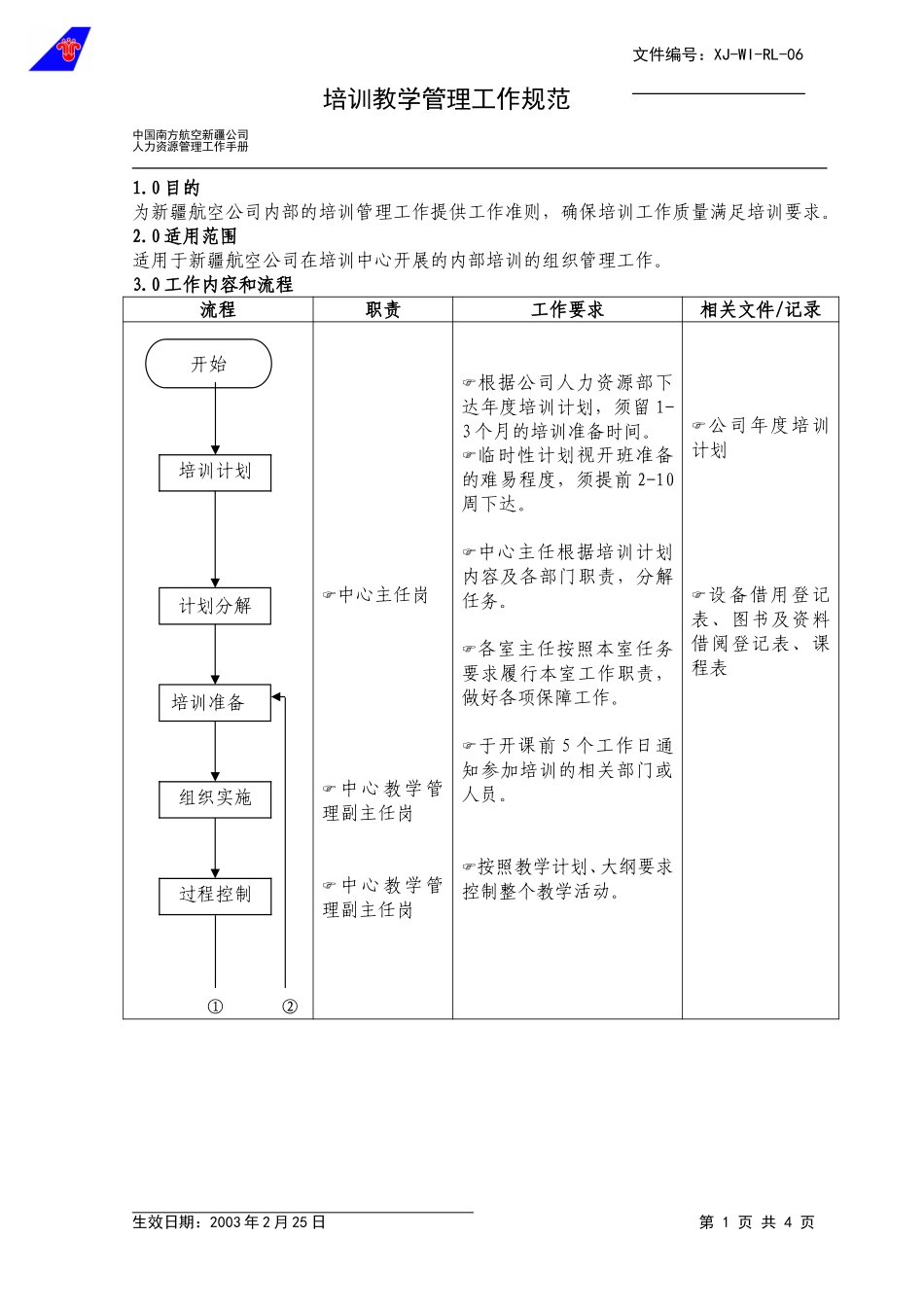 06培训教学流程.doc_第1页
