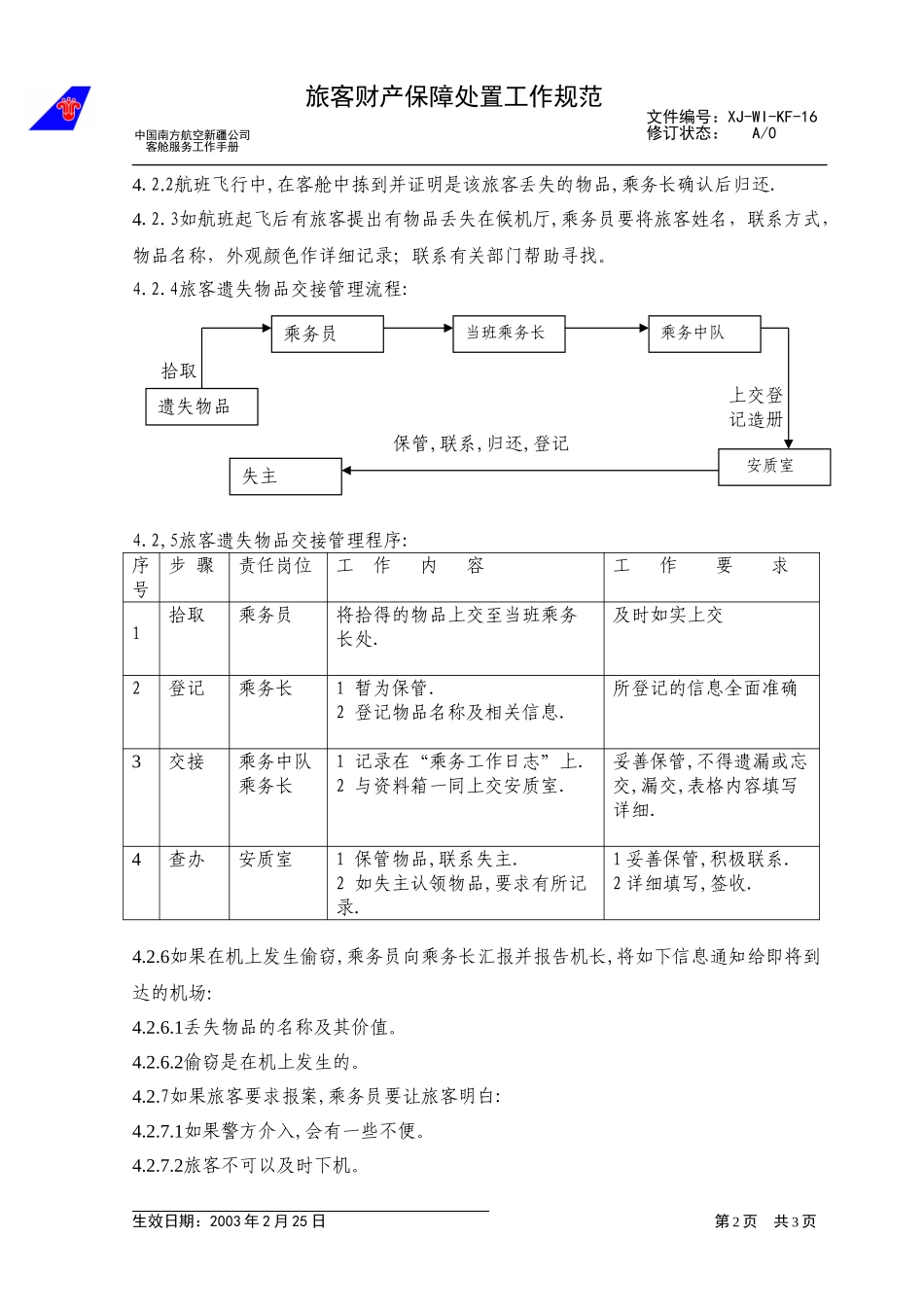 23旅客财产保障处置规范(YIGAI).doc_第2页