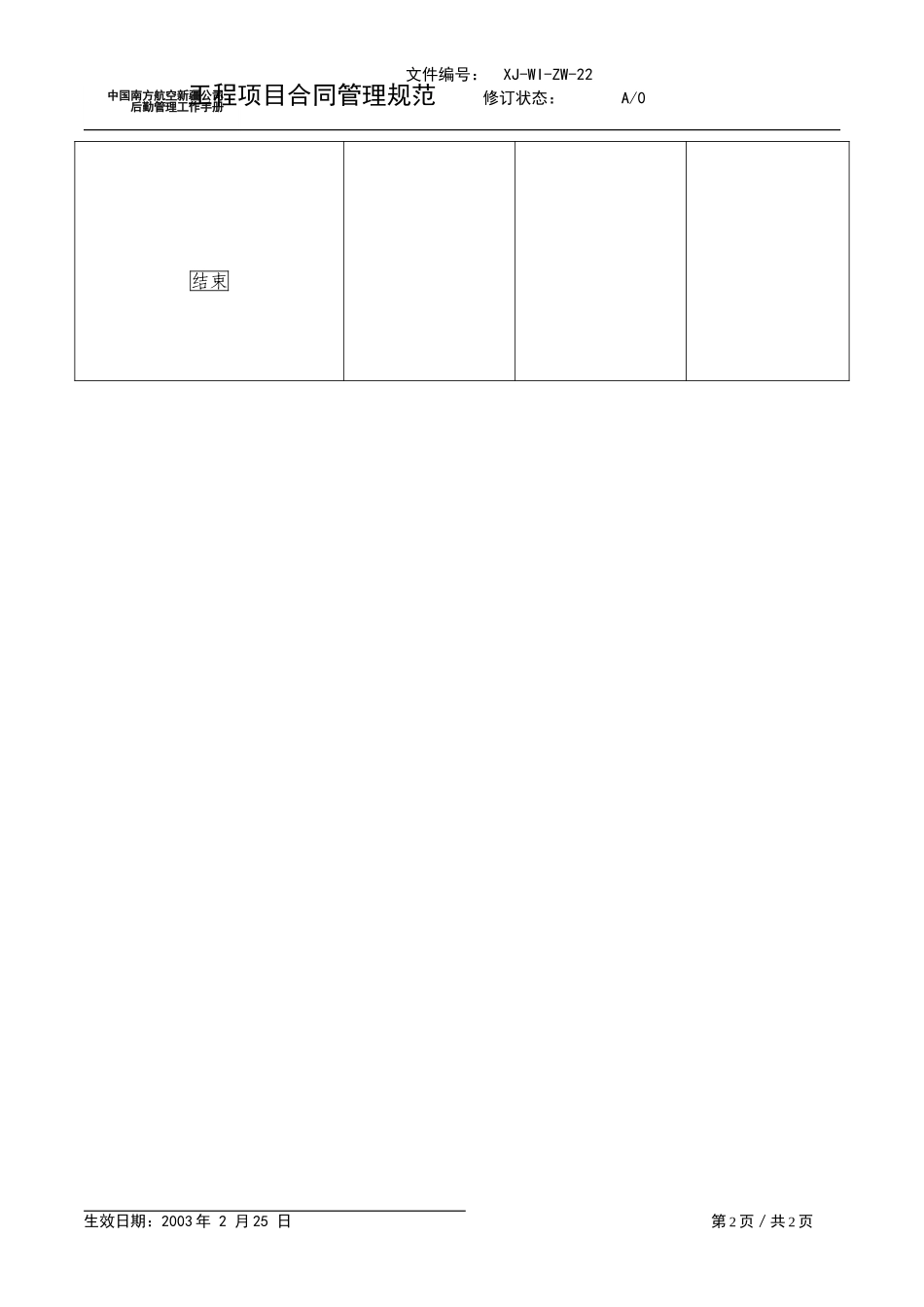 22工程项目合同管理规范.doc_第2页