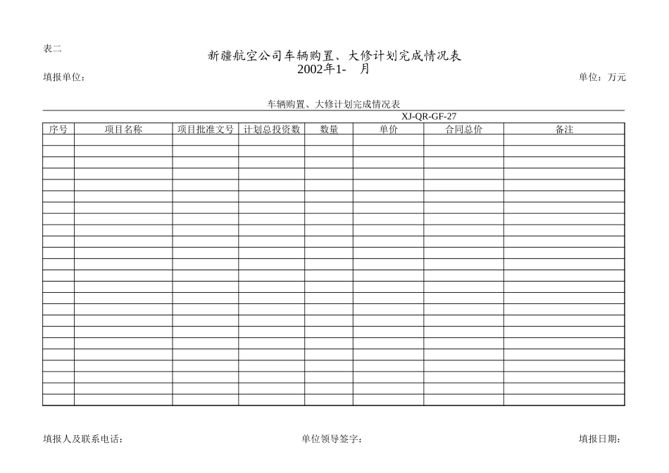 27土建大修理计划完成情况考核表.xls_第2页