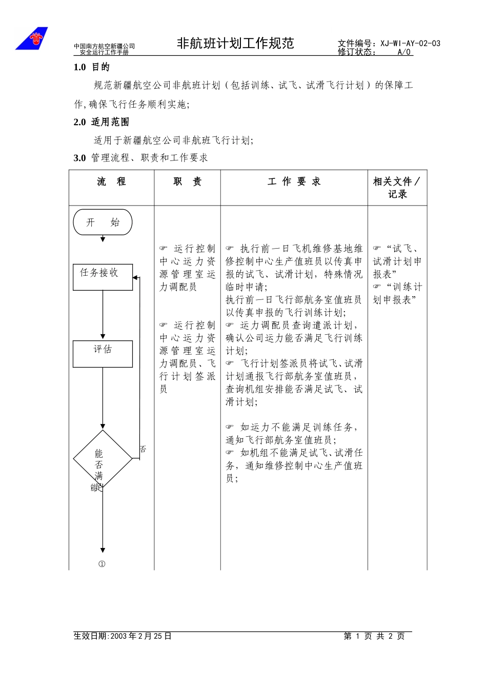 05非航班计划工作规范.doc_第1页