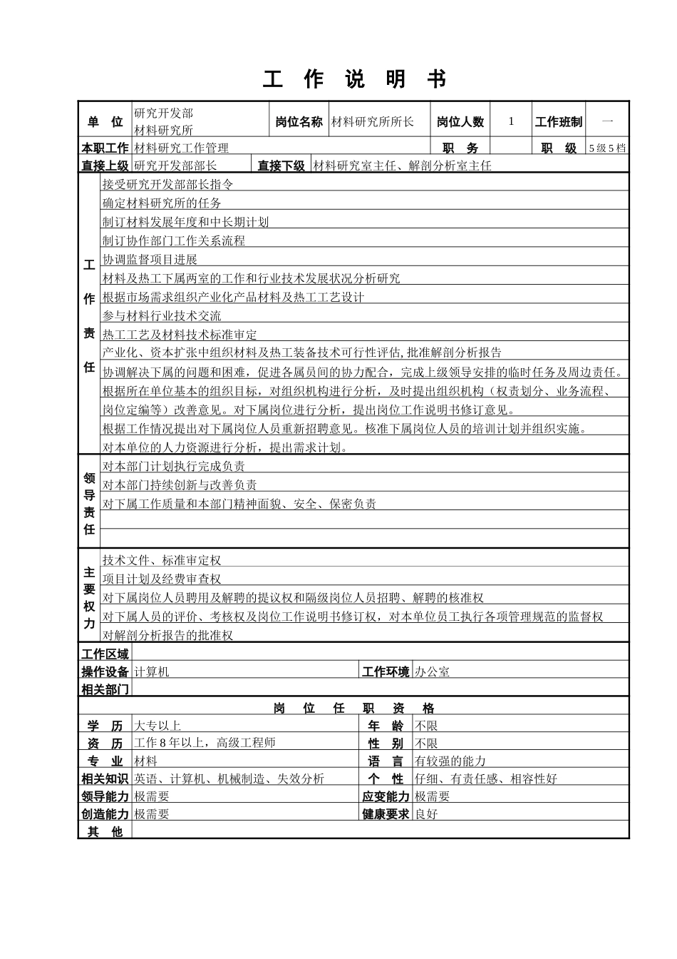 材料研究所工作说明书.doc_第1页