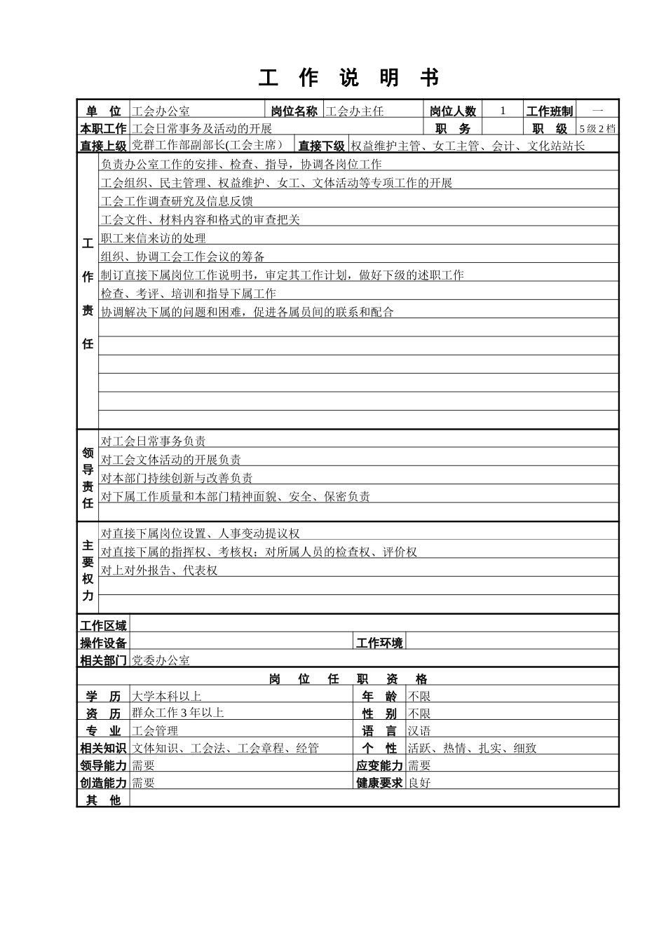 工会工作说明书.doc_第1页
