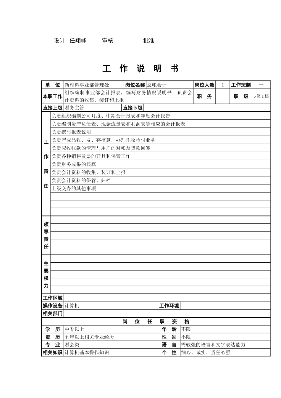 新材料事业部管理处工作说明书.doc_第3页