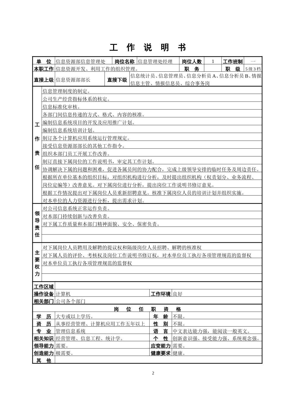 信息管理处工作说明书.doc_第2页