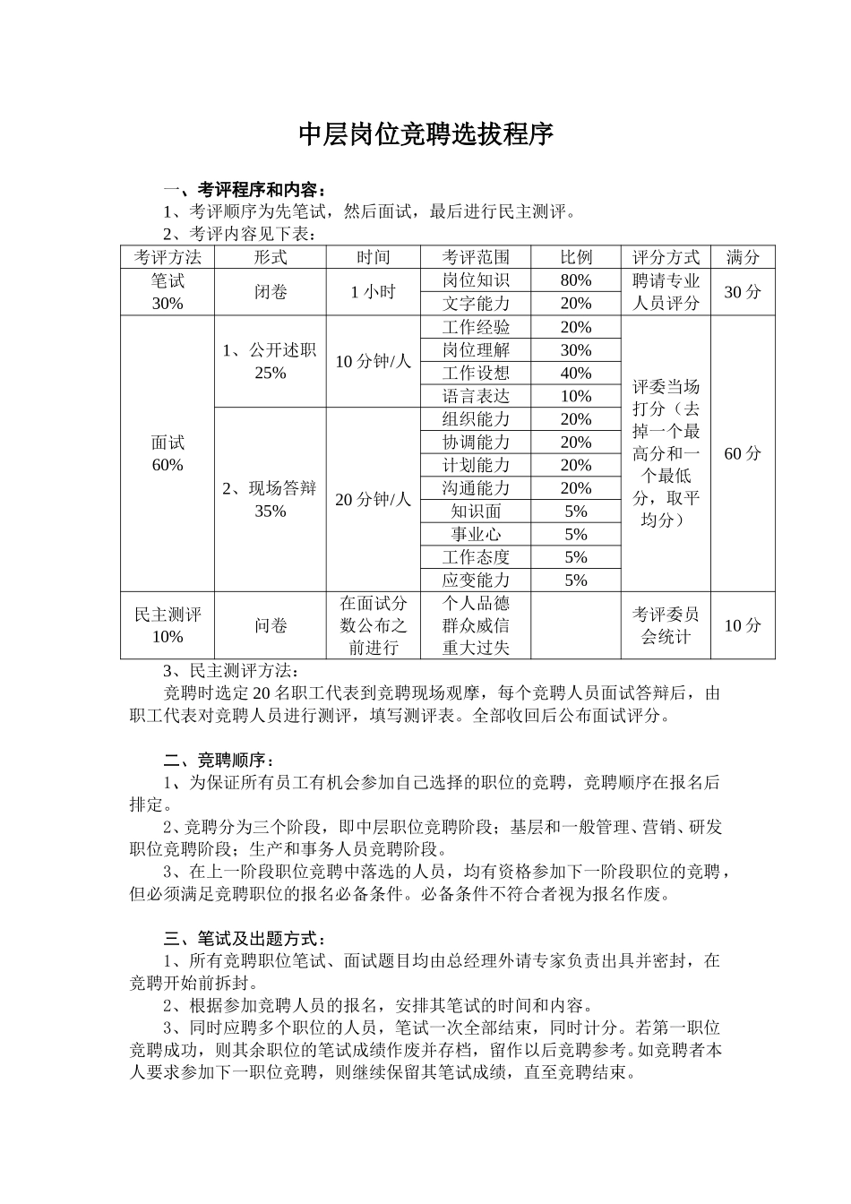 岗位竞聘选拔程序.doc_第1页