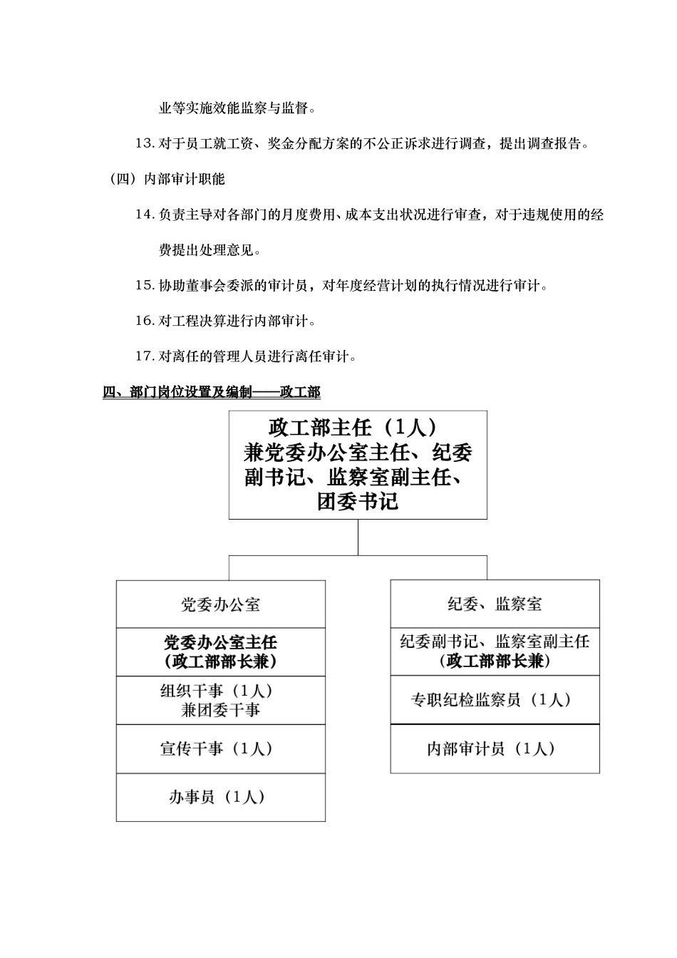 部门职能说明书——政工部.doc_第3页