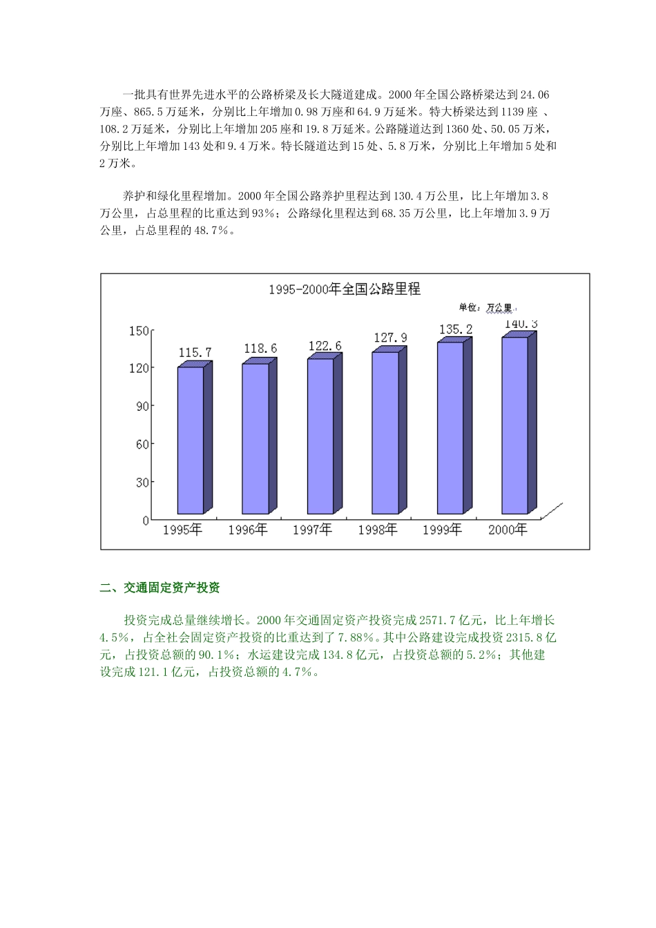 lww中国公路交通行业发展统计公报00-02.doc_第2页