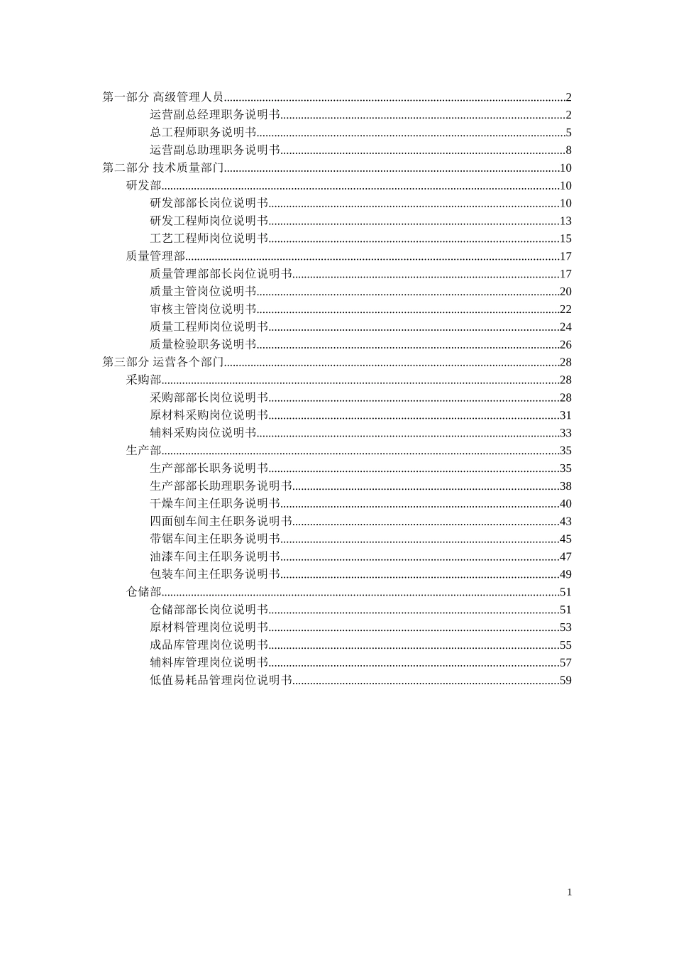 岗位说明书.doc_第1页