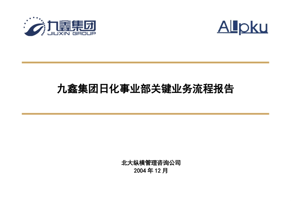 050106-九鑫日化关键业务流程-Allpku(最终确认稿).ppt_第1页