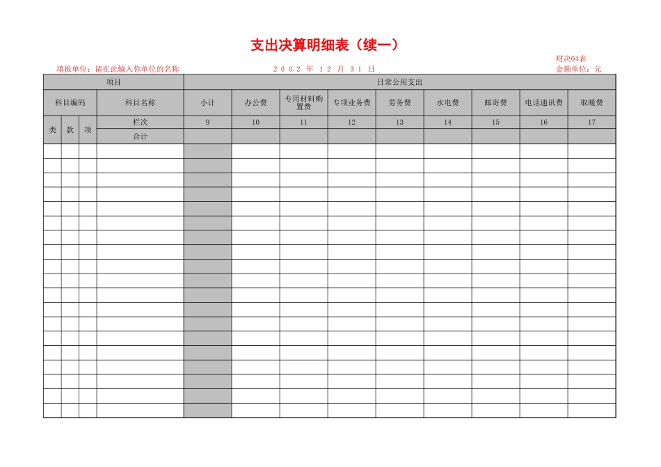决算报表--其他类.xls_第2页