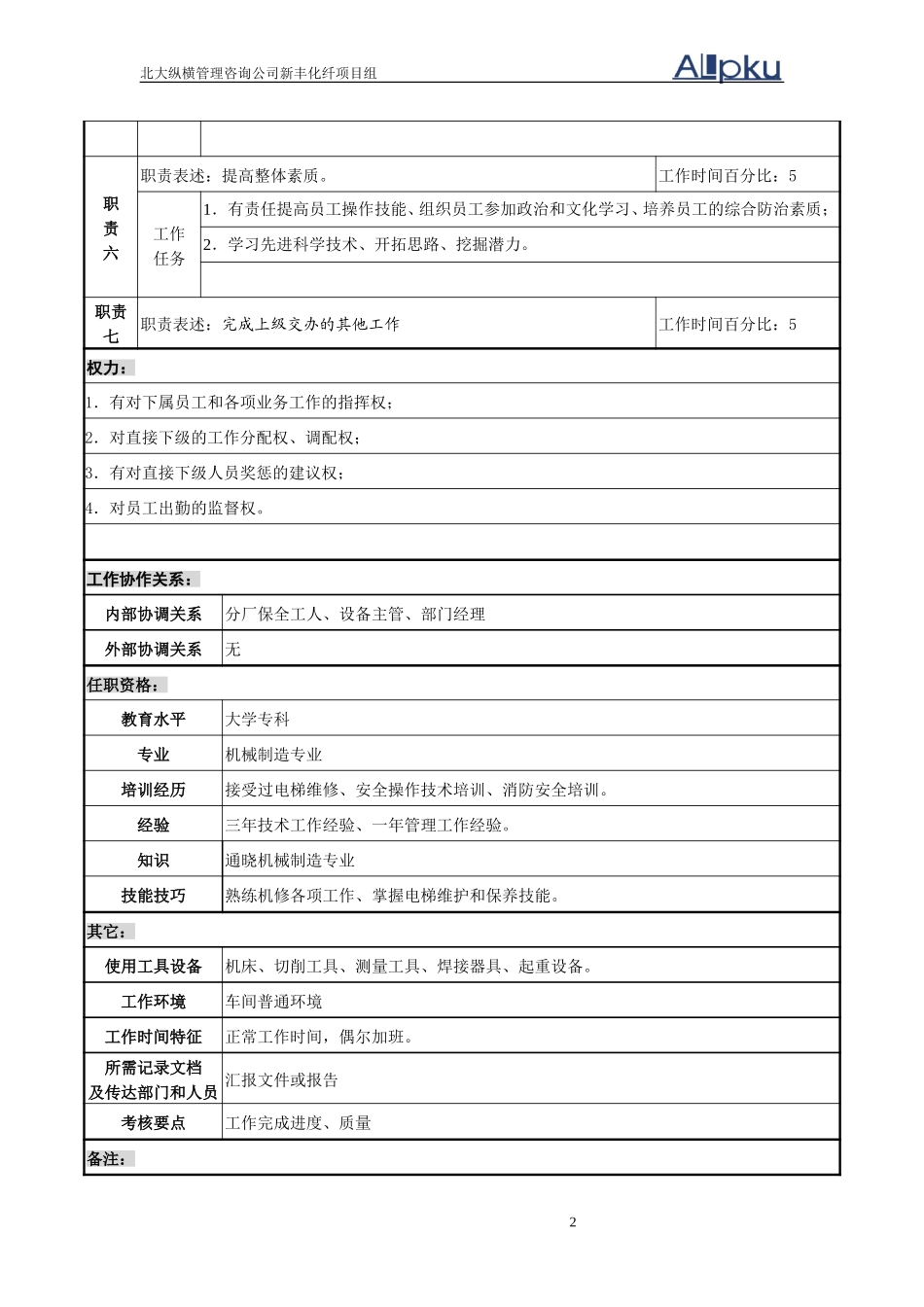 设备管理部机修工段技术员（1）.doc_第2页