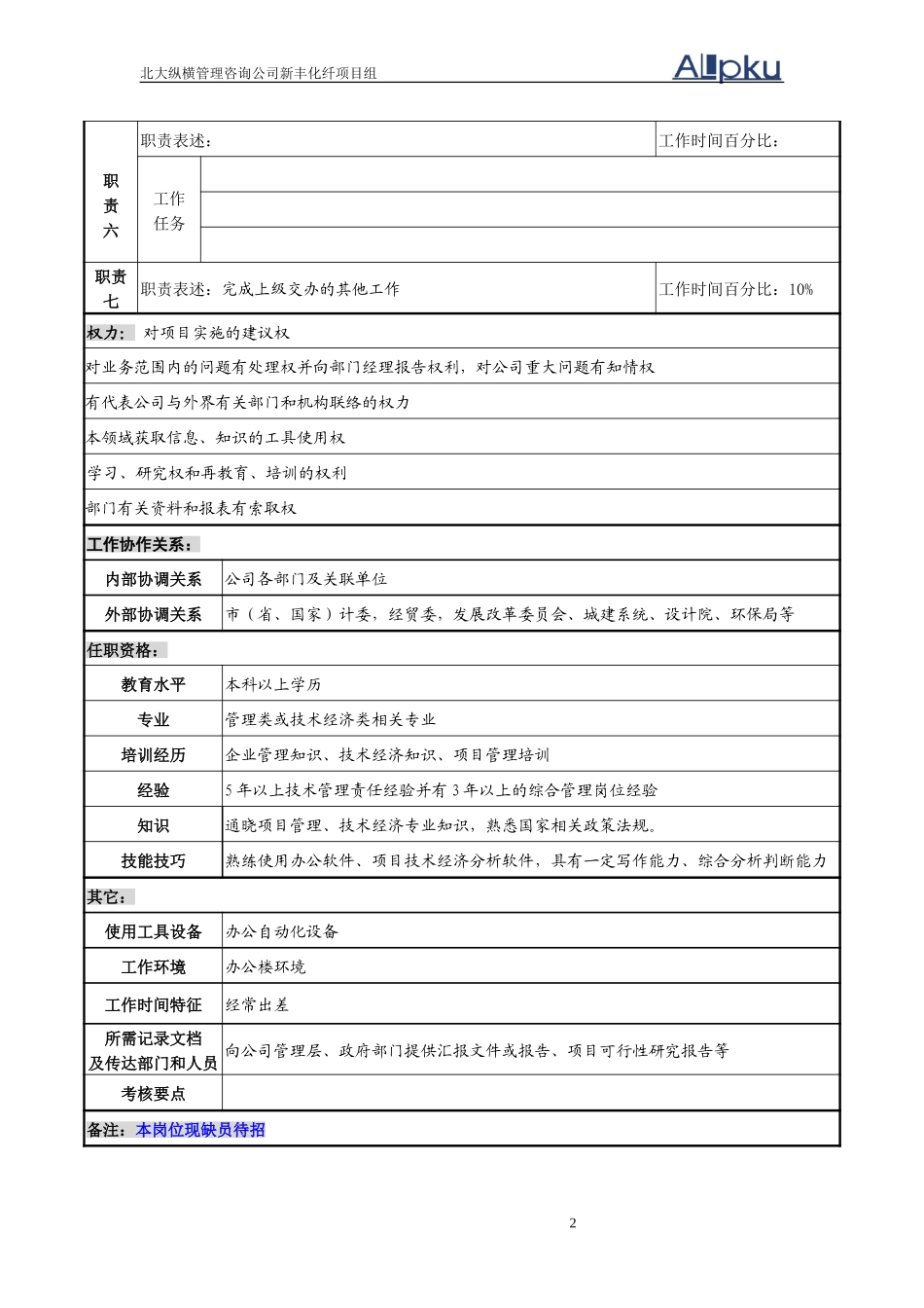 项目主管职务说明.doc_第2页