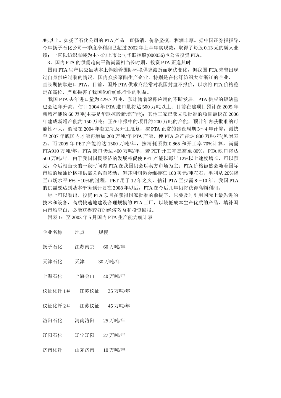 中国PTA市场大量依赖进口.doc_第2页