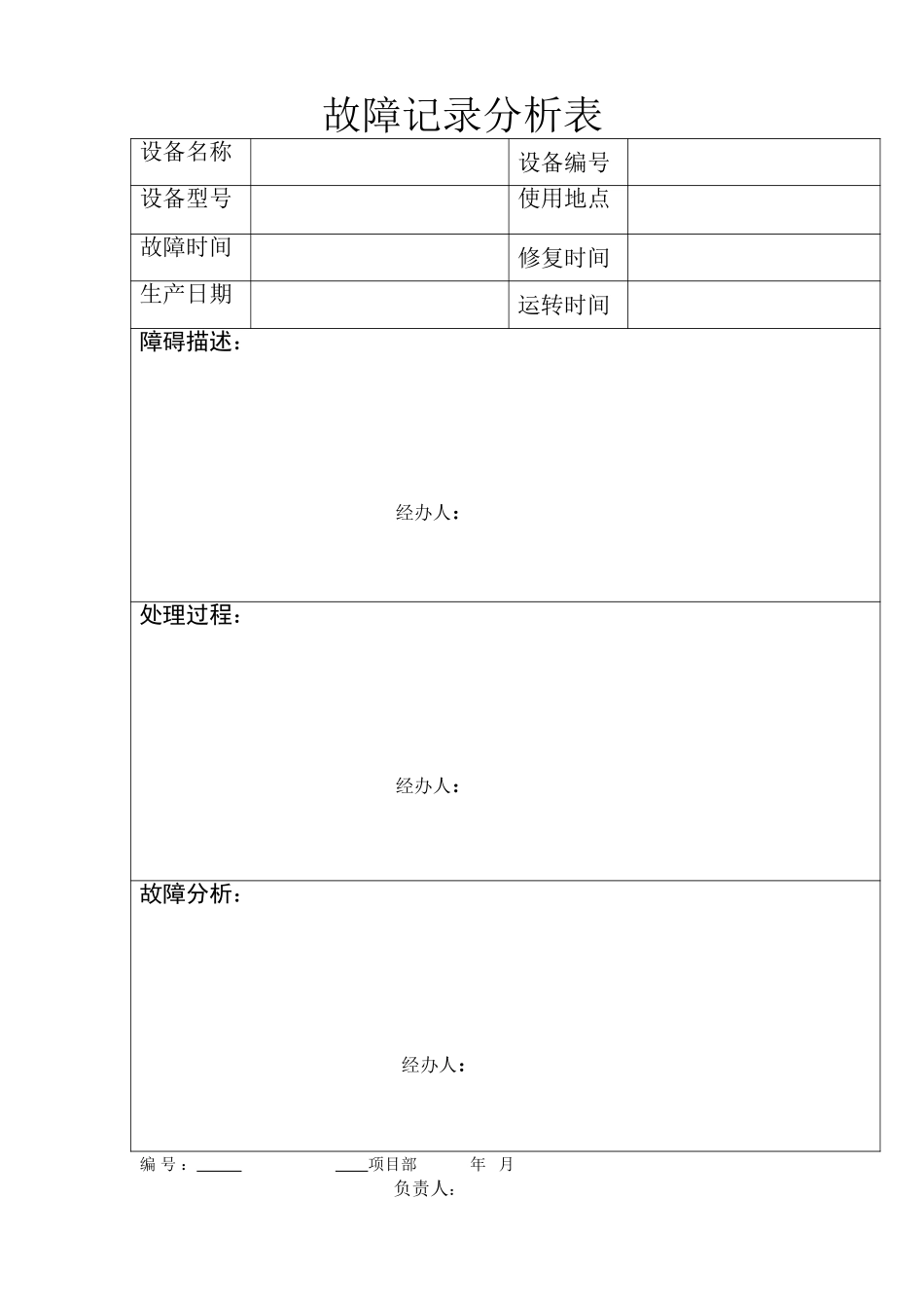 故障记录分析表.doc_第1页