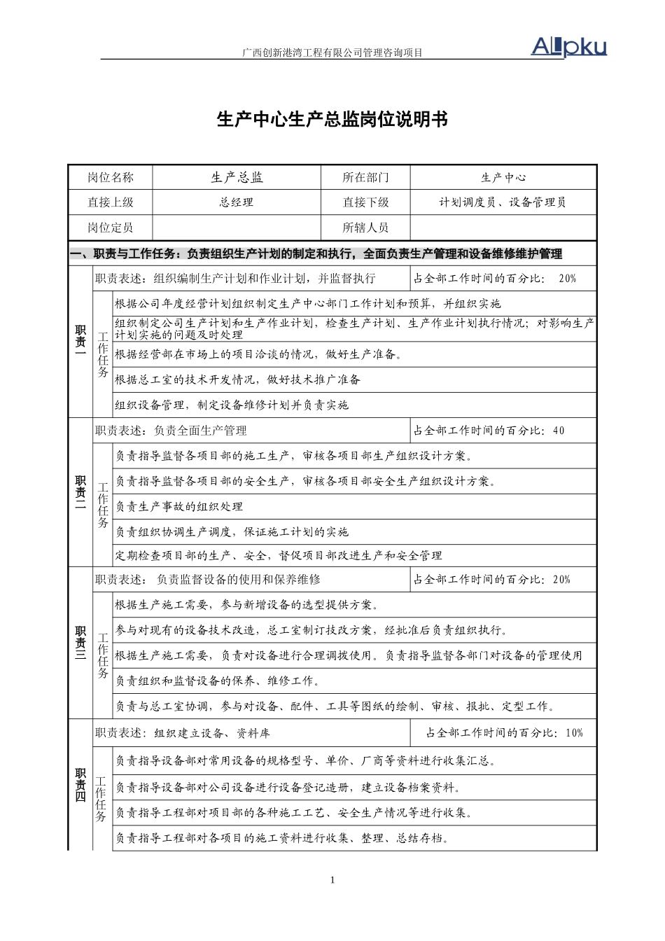 生产中心岗位说明.doc_第1页