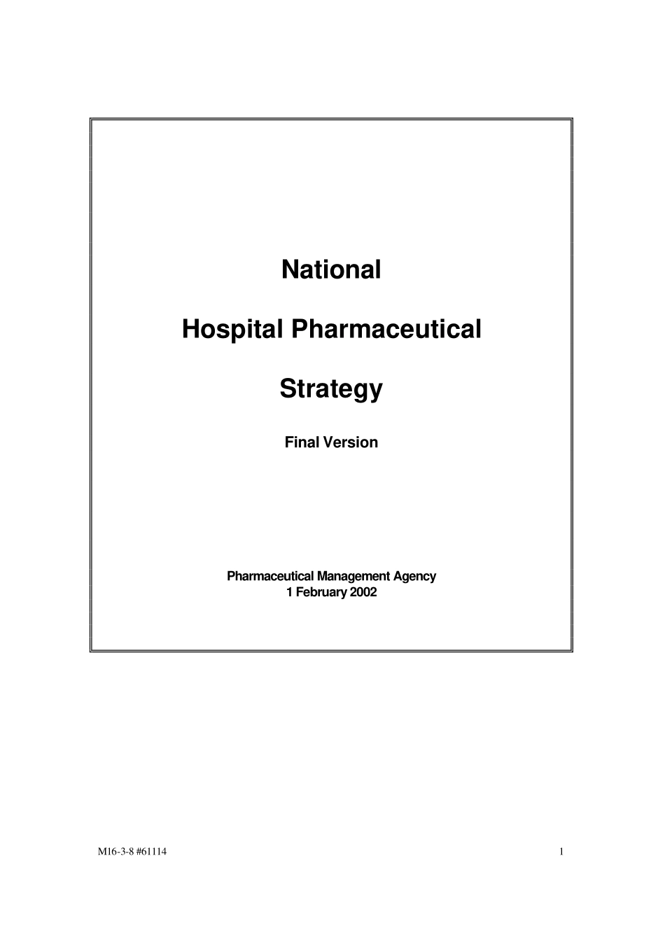 national hospital pharmaceutical stratey.pdf_第1页