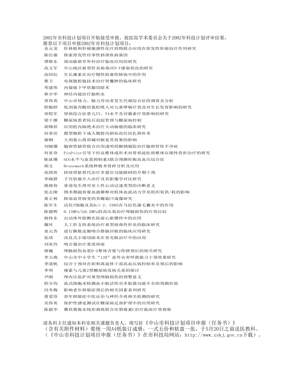 推荐2002年科技项目.doc_第1页