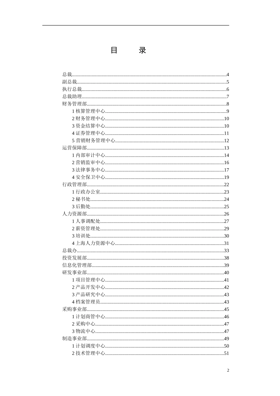 汇仁组织架构（职责权限）0726.doc_第2页